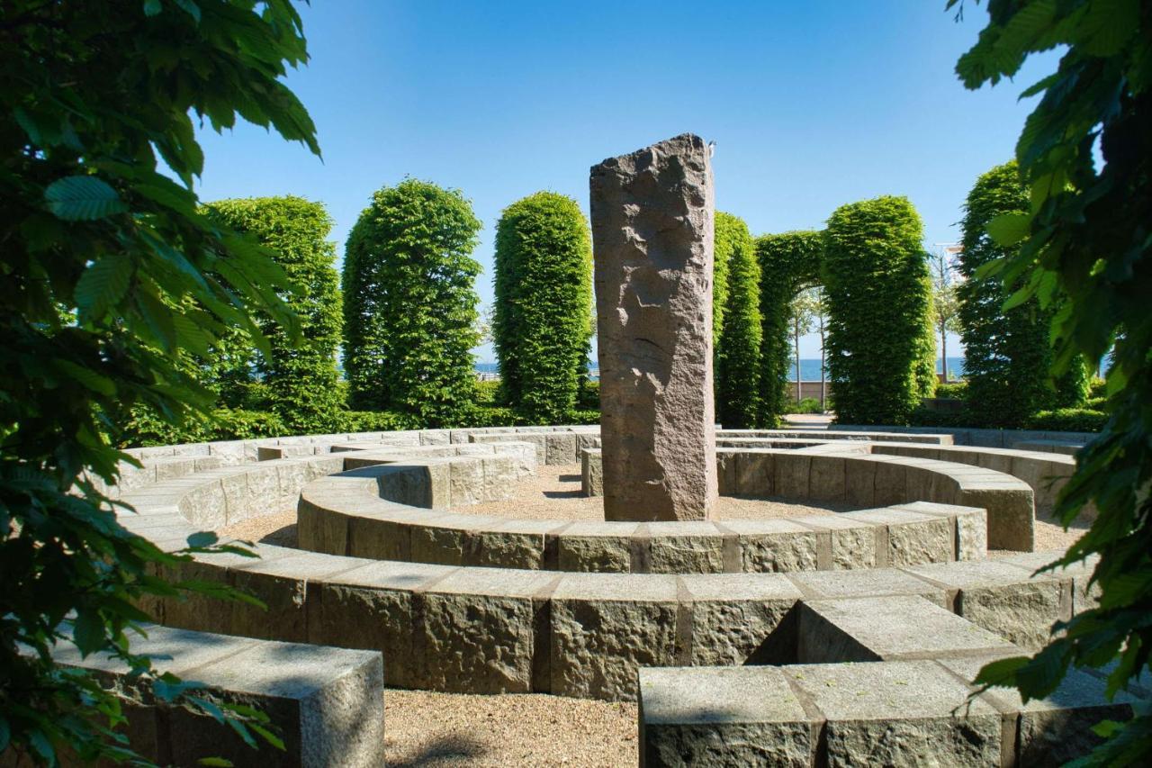 Zentral Aber Ruhig, Terrasse Mit Viel Gruen - Strandnahes Ferienhaus Luki 奥斯特巴德·哥伦 外观 照片